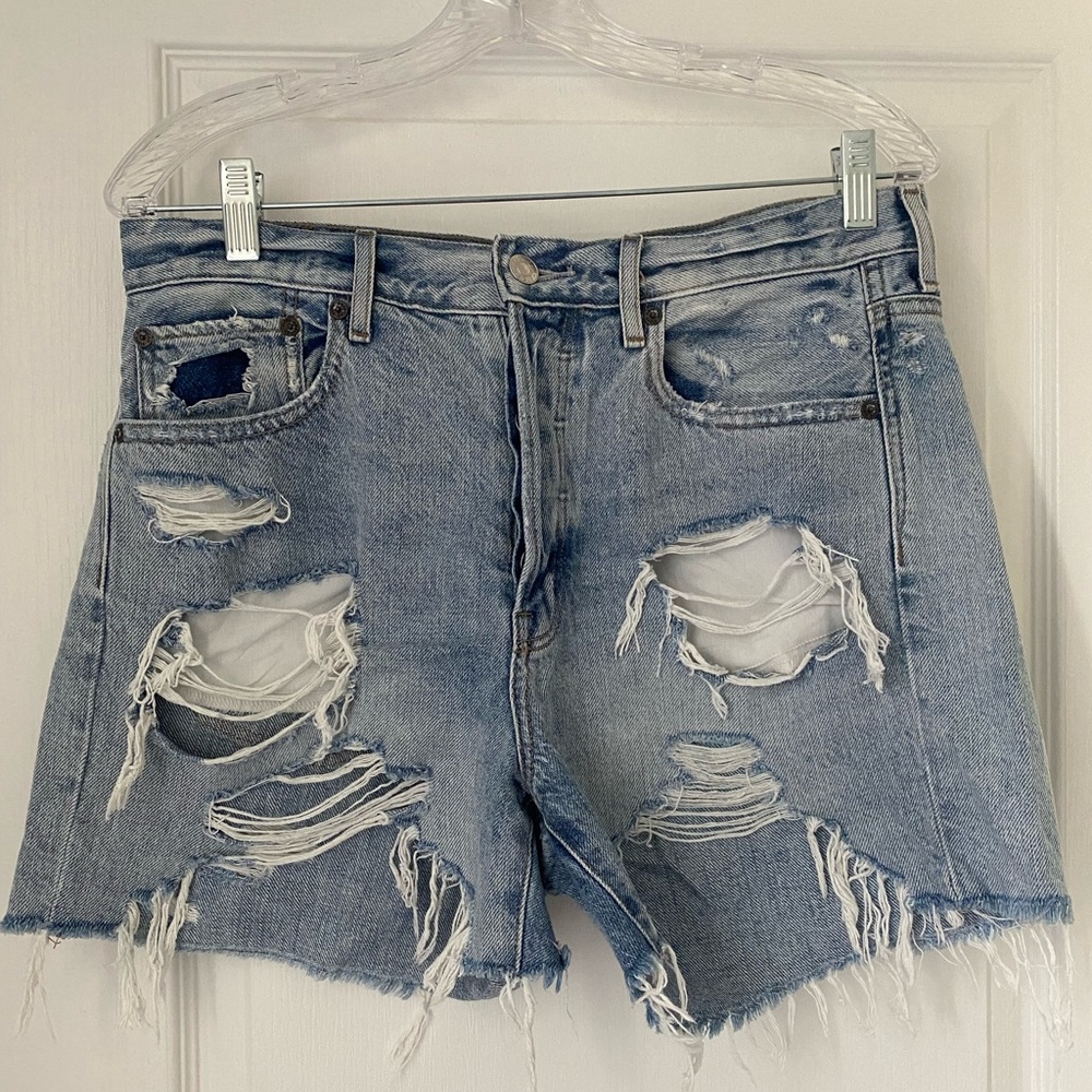 American Eagle Distressed Shorts